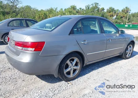 2008 Hyundai Sonata Limited/Se from USA, damaged, VIN 5NPEU46C18H334877